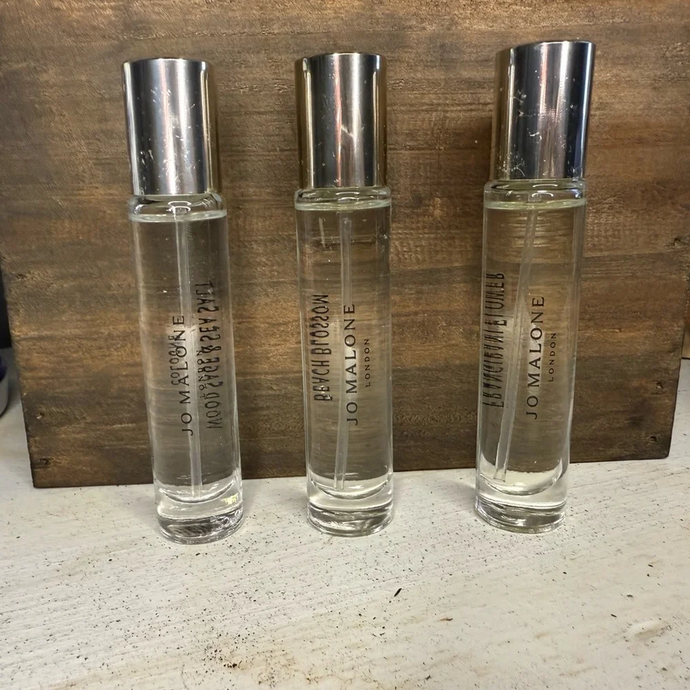 Jo Malone Trio: Wood Sage Sea Salt, Orange Blossom, Frangipani - Picture 3 of 3